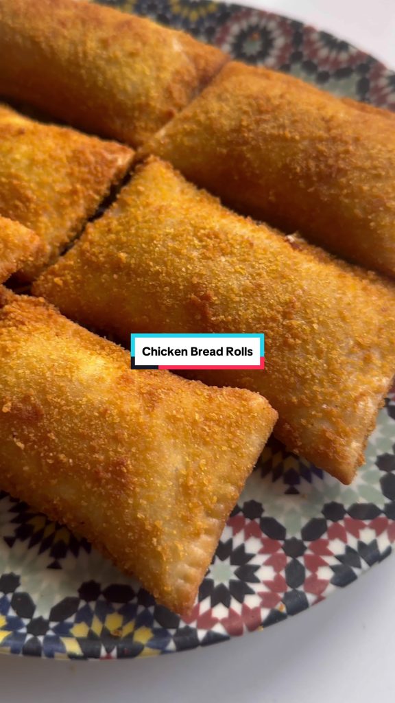 Chicken & Sweetcorn Breadrolls Recipe
